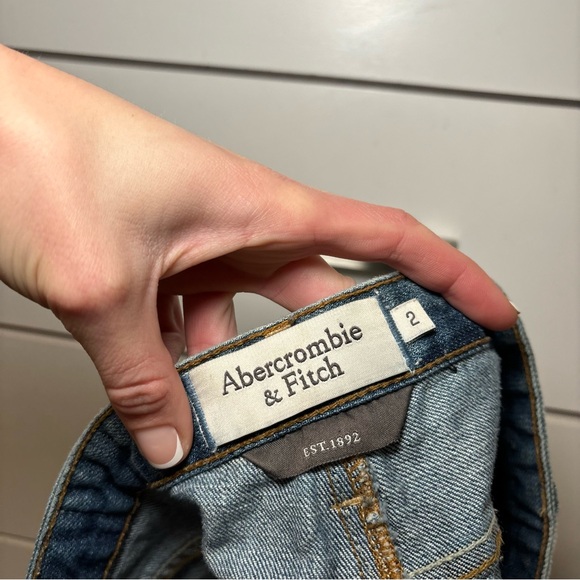 Abercrombie Y2K Micro Denim Mini Skirt - Picture 5 of 6